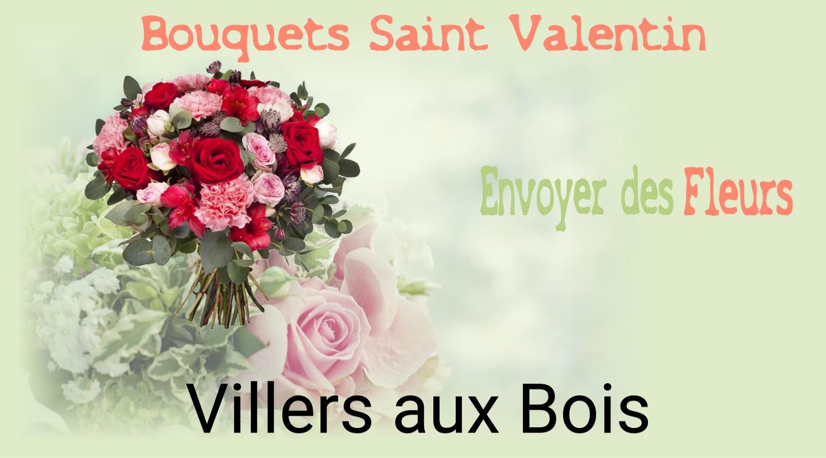 Roses de Saint-Valentin livrées à Villers-aux-Bois